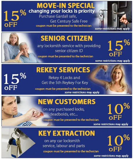 Cranston Locksmith Store, Cranston, RI 401-856-9187 - coupon13-set-five